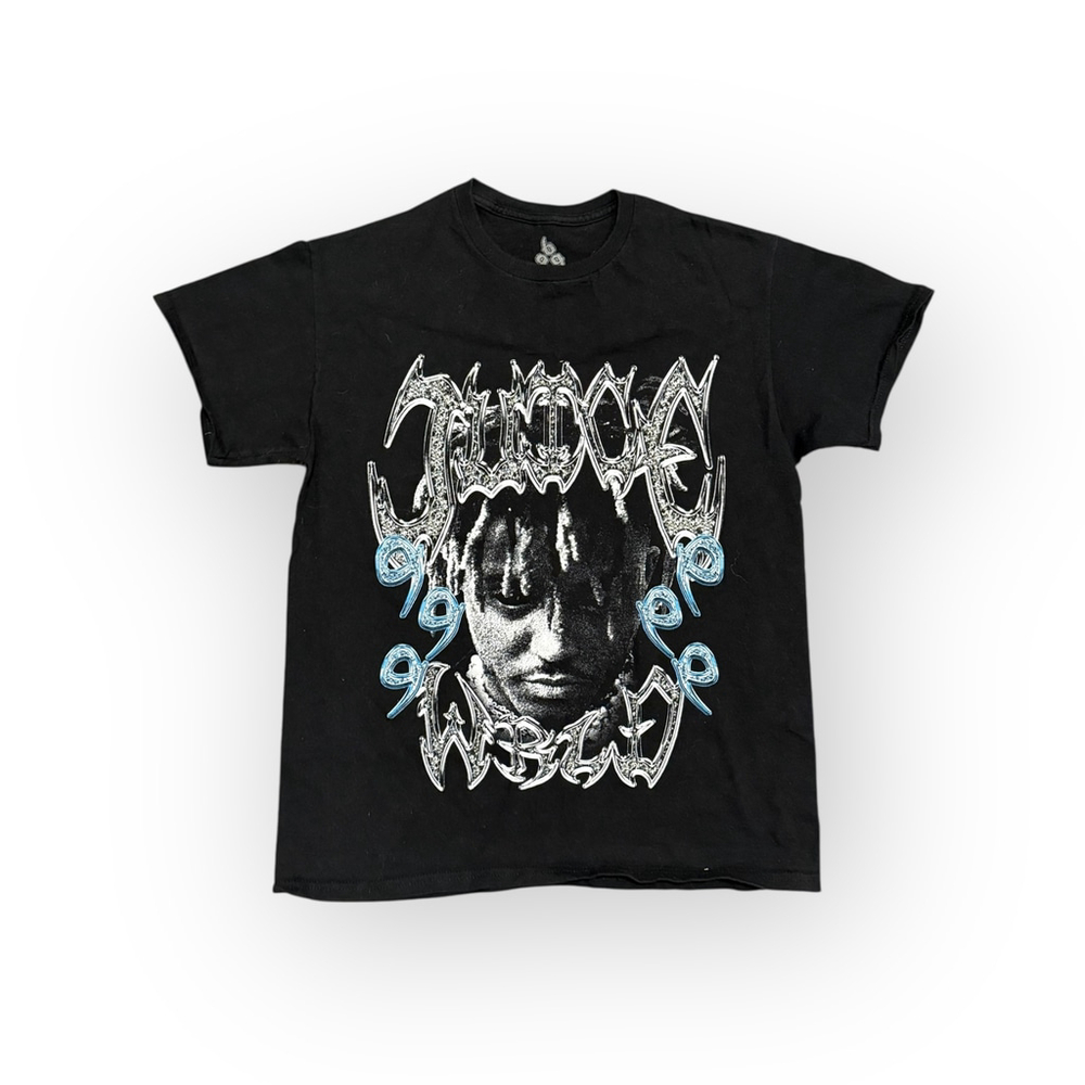 Juice WRLD 999 Club T Shirt Mens Medium Black Graphic Tee Rap Hip Hop Merch - Picture 2 of 6